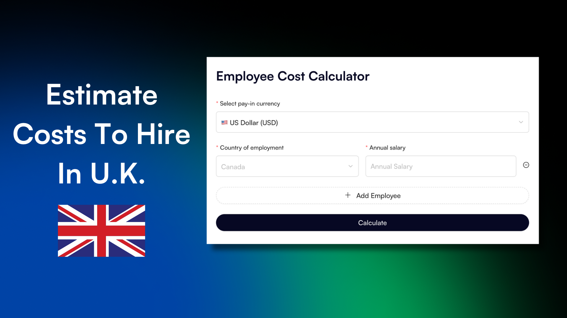 Cost Calculator Template_UK